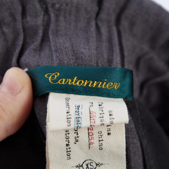 Cartonnier Anthropologie Tie Waist Paperbag Pants Size XS - Picture 8 of 10